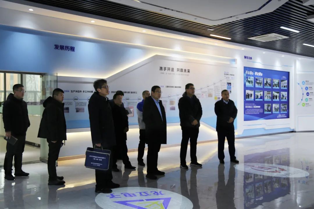 市科技局劉局長(cháng)一行蒞臨龍立電子調研指導工作