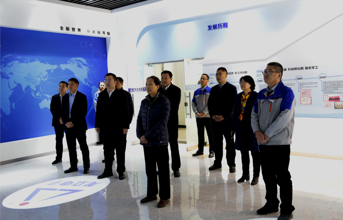 省港澳臺辦公室領(lǐng)導蒞臨龍立電子參觀(guān)調研